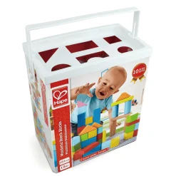 100 Bausteine aus Holz