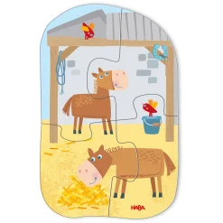 6 erste Puzzles Bauernhof