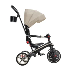4 in 1 Explorer Trike Taupe faltbar