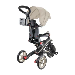 4 in 1 Explorer Trike Taupe faltbar