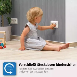 10 Stück Steckdosenschutz