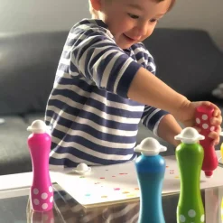 6 Stifte mit Schaumstoffspitze