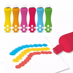 6 Stifte mit Schaumstoffspitze