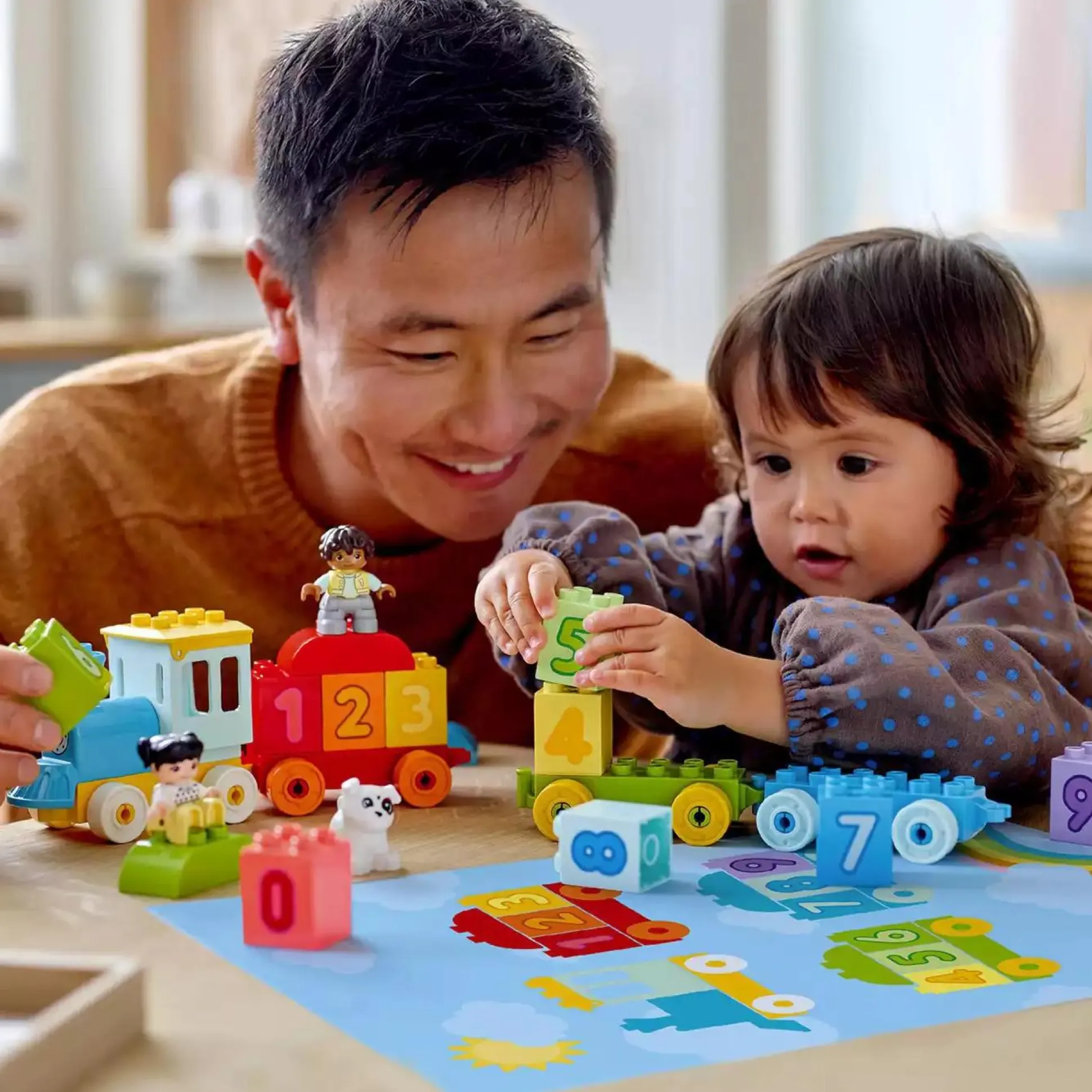 10954 Zahlenzug Zählen lernen