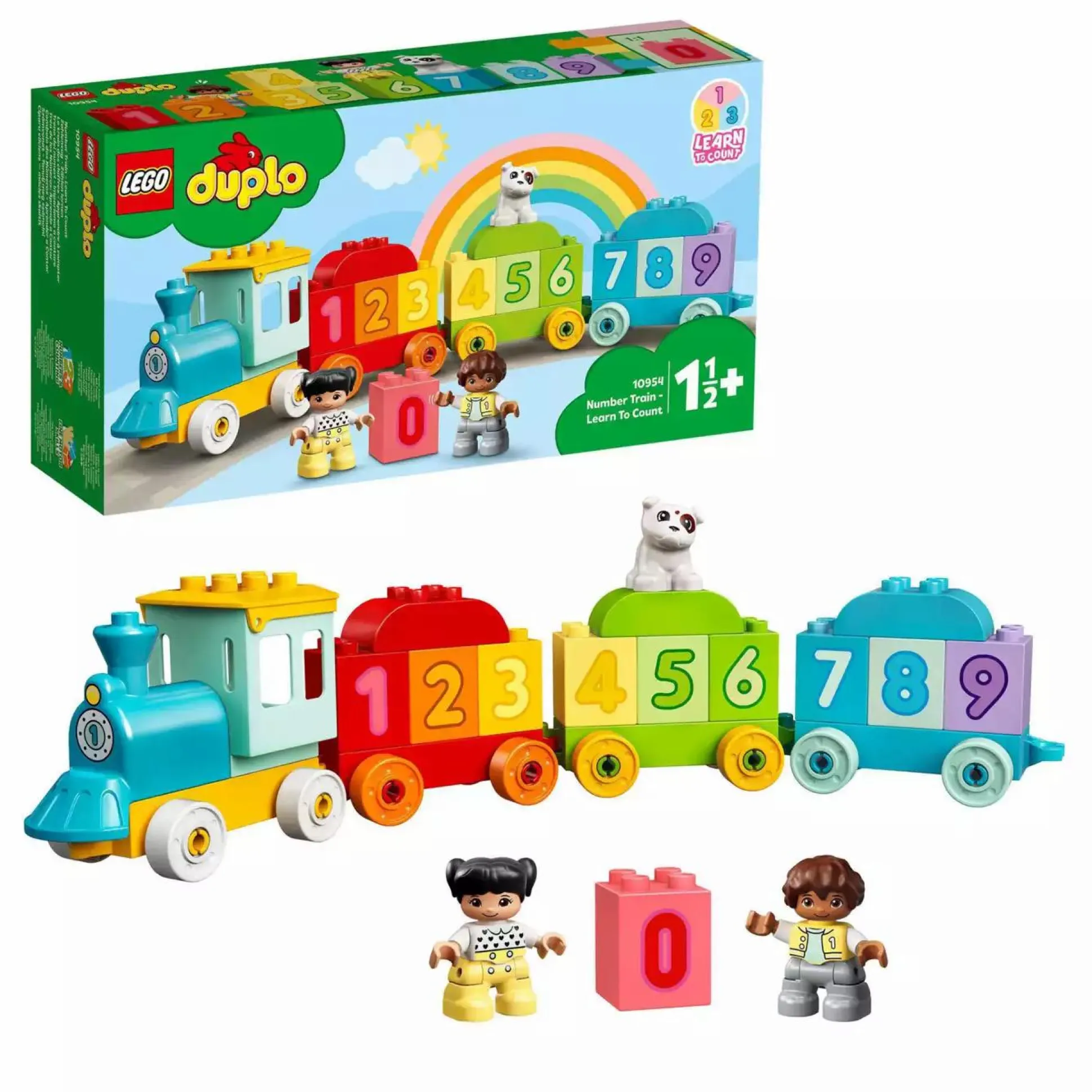 10954 Zahlenzug Zählen lernen