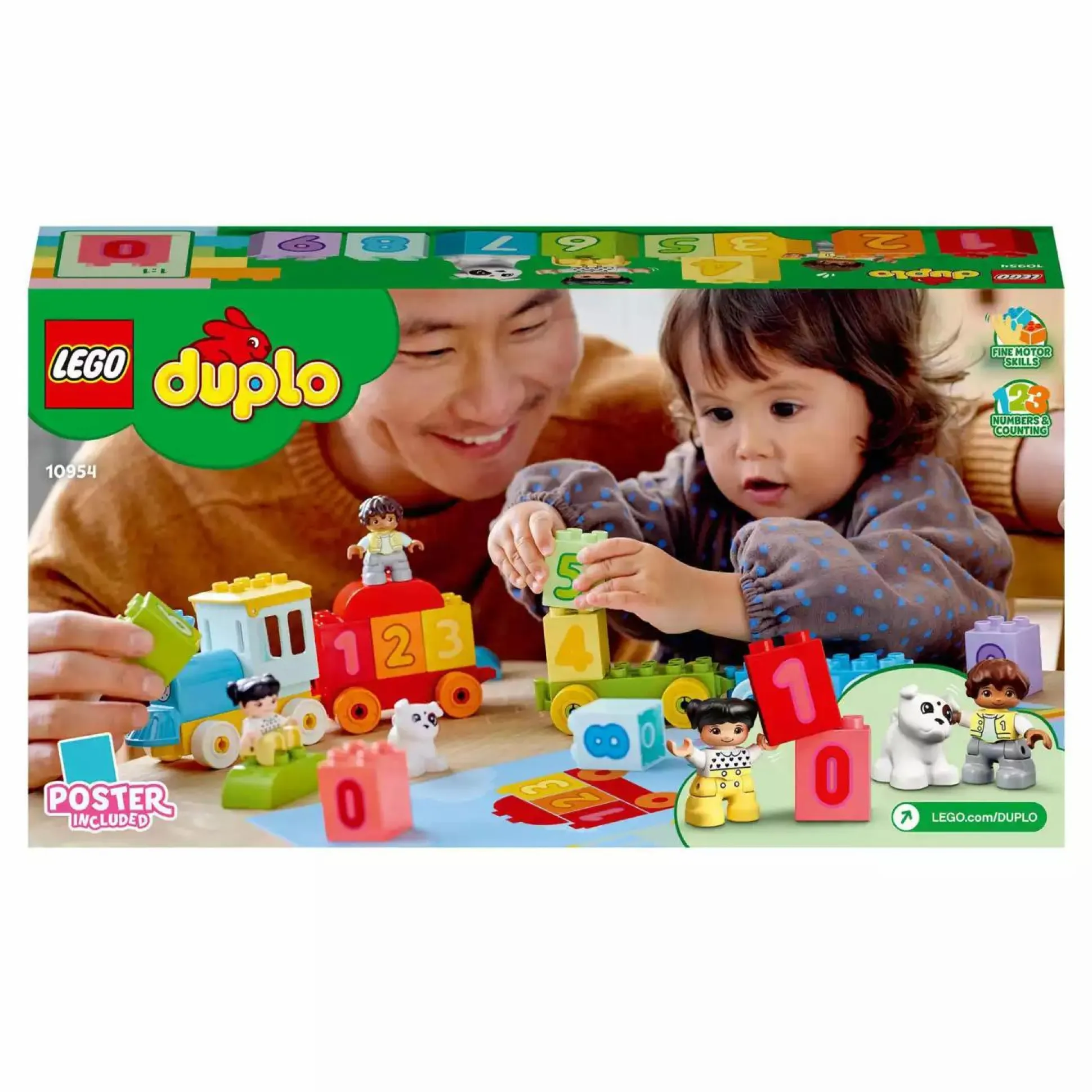 10954 Zahlenzug Zählen lernen