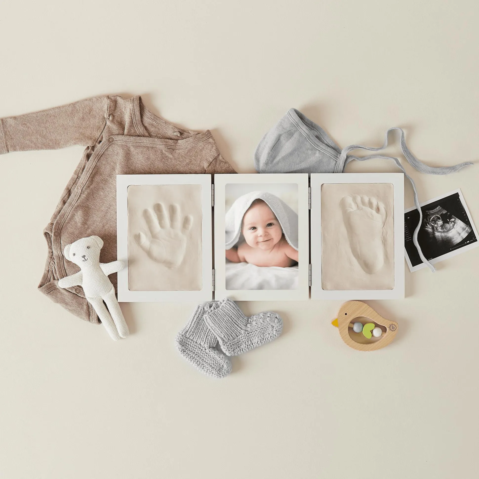 Abdruckset mit Bilderrahmen