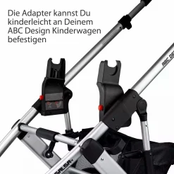 Adapter Maxi-Cosi / Cybex / Kiddy / Joie / BeSafe