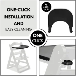 Alpha Click Tray Black