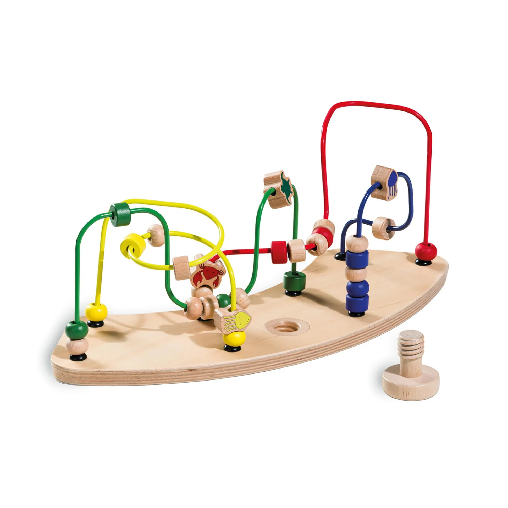 Alpha Play Moving Water Animals Holzaufsatz