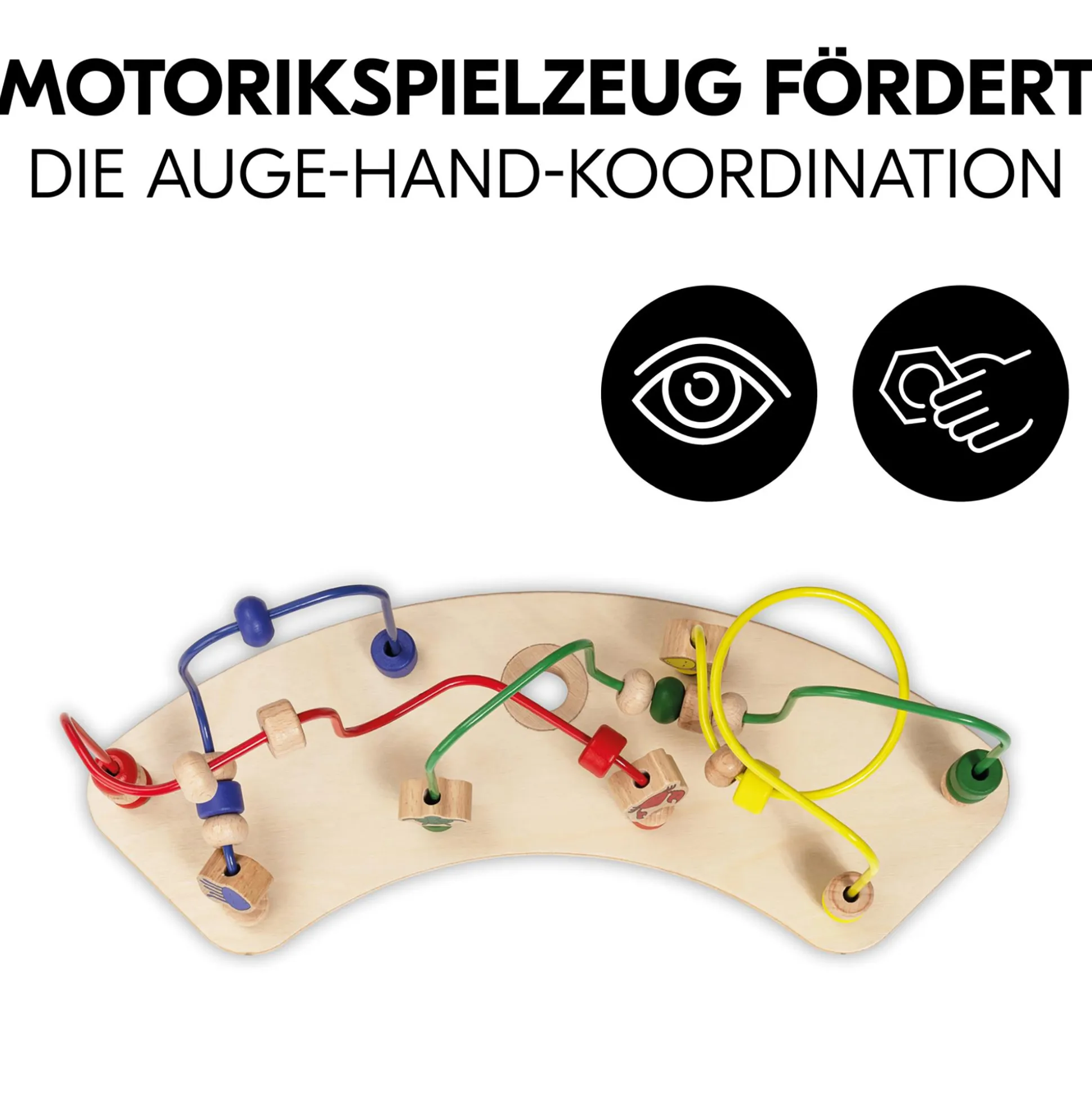 Alpha Play Moving Water Animals Holzaufsatz