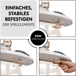 Alpha Play Music Set Zebra inkl. Play Tray White