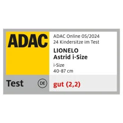 Astrid i-Size Black Grey