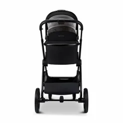 AURA 2 in 1 Kombi-Kinderwagen Onyx mit Babyschale Cosmo 2.0
