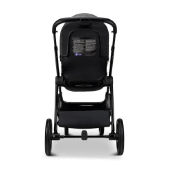 AURA 2 in 1 Kombi-Kinderwagen Onyx mit Babyschale Cosmo 2.0