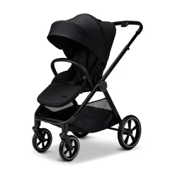AURA 2 in 1 Kombi-Kinderwagen Onyx mit Babyschale Cosmo 2.0