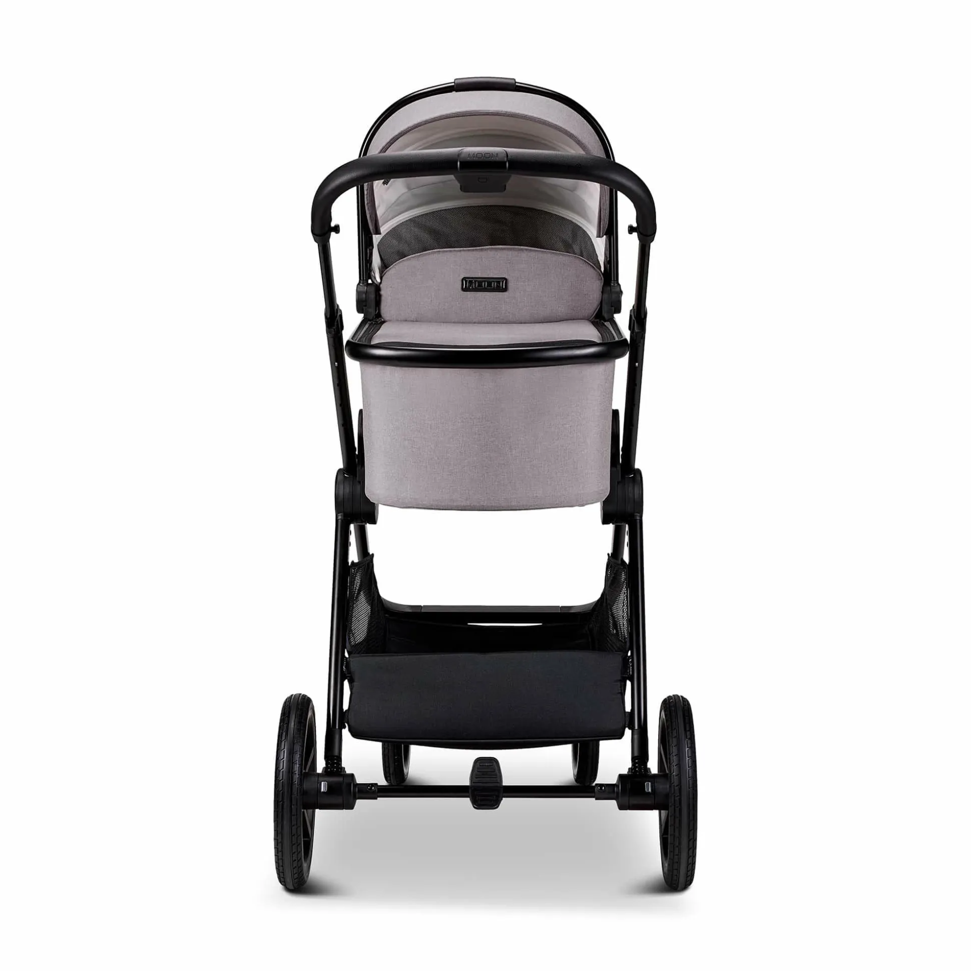 AURA 2 in 1 Kombi-Kinderwagen Stone mit Babyschale Cosmo 2.0