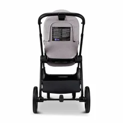 AURA 2 in 1 Kombi-Kinderwagen Stone mit Babyschale Cosmo 2.0