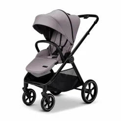AURA 2 in 1 Kombi-Kinderwagen Stone mit Babyschale Cosmo 2.0