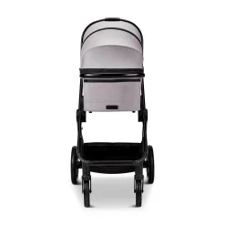 AURA 2 in 1 Kombi-Kinderwagen Stone mit Babyschale Cosmo 2.0