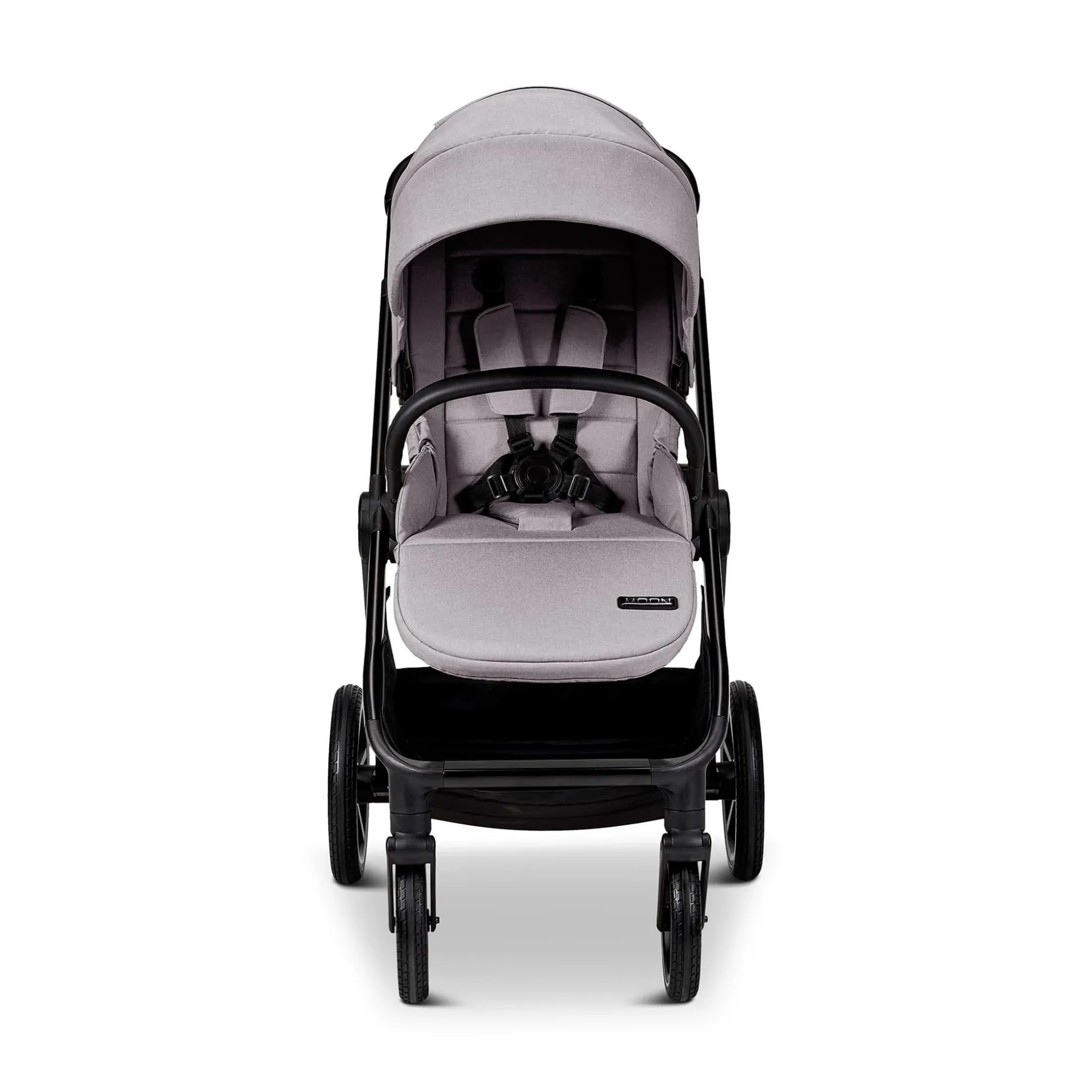AURA 2 in 1 Kombi-Kinderwagen Stone mit Babyschale Cosmo 2.0