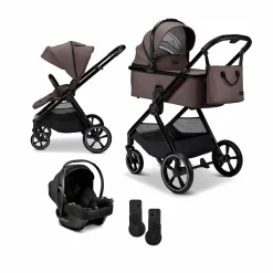 AURA 2 in 1 Kombi-Kinderwagen Tonka mit Babyschale Cosmo 2.0