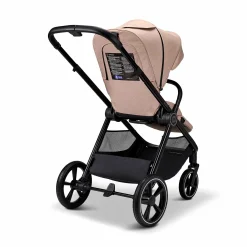 AURA 2 in 1 Kombi-Kinderwagen Sand mit Babyschale Cosmo 2.0