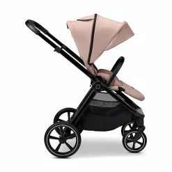 AURA 2 in 1 Kombi-Kinderwagen Sand mit Babyschale Cosmo 2.0