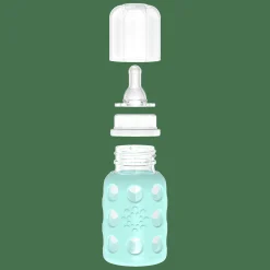 Baby Glasflasche 120ml inkl. Sauger Gr.1