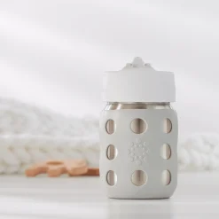 Baby Weithalstrinkflasche 235ml inkl. Strohhalmdeckel