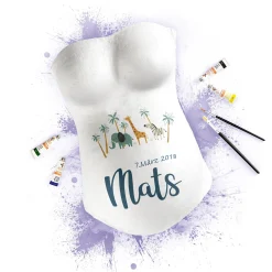 Babybauch-Gipsabdruck-Set