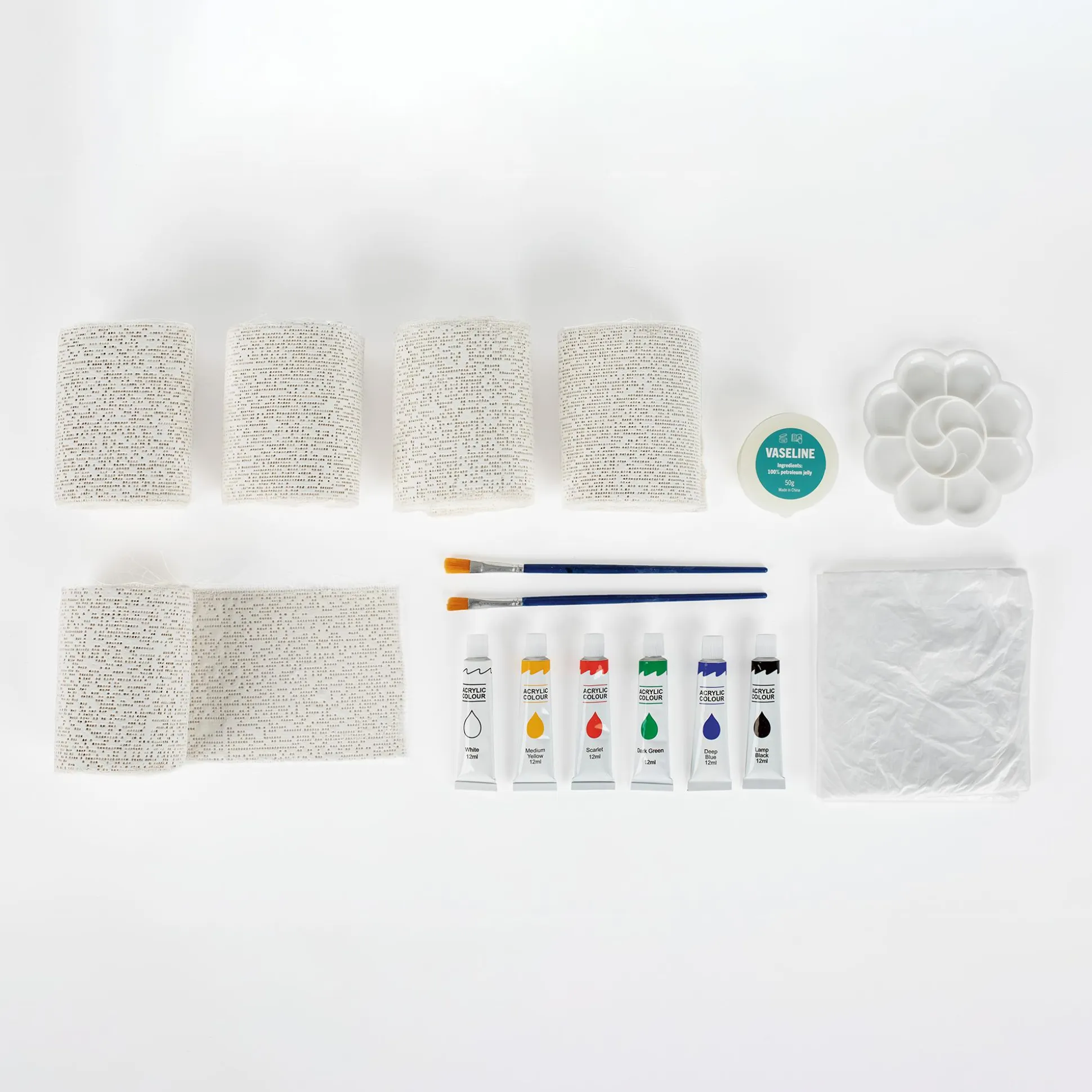 Babybauch-Gipsabdruck-Set