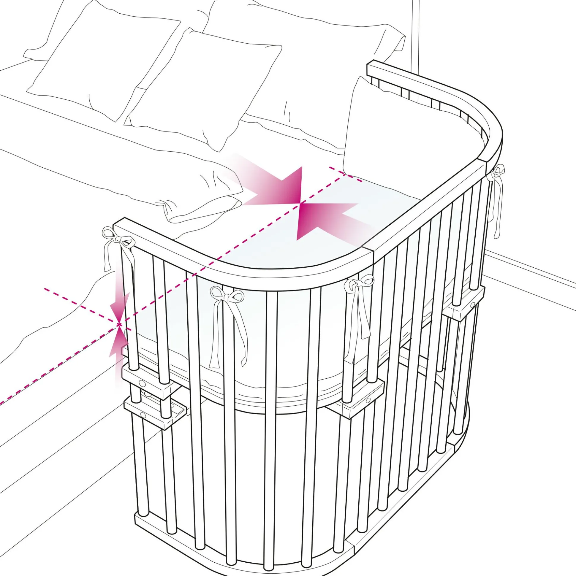 babybay Boxspring Buche