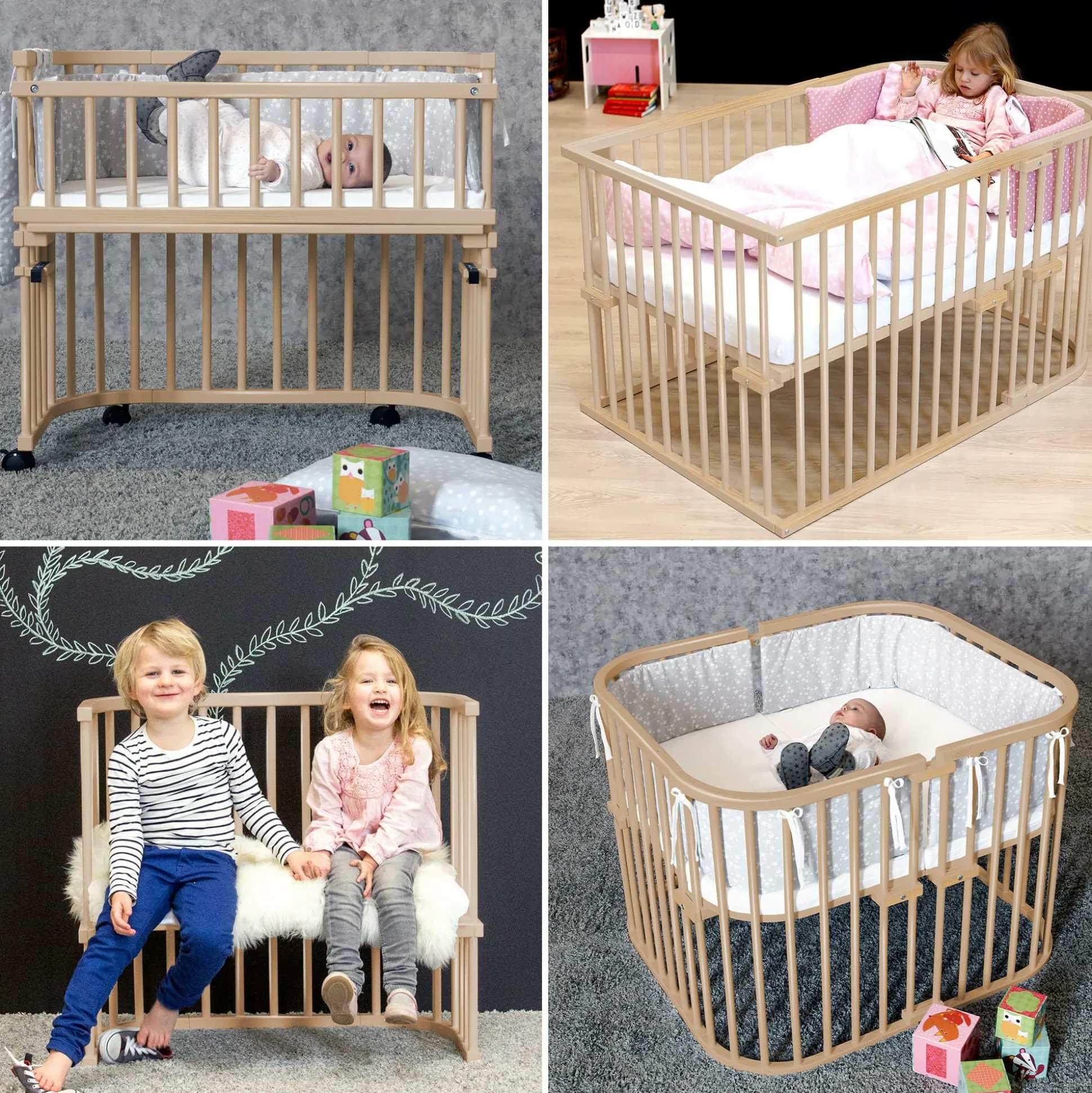 babybay Boxspring Buche