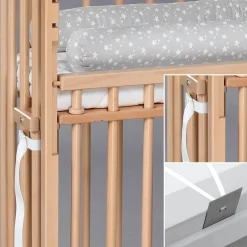 Babybay Boxspring Comfort Plus Natur