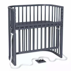 Babybay Boxspring Comfort Plus Schiefergrau
