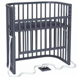 Babybay Boxspring Comfort Plus Schiefergrau