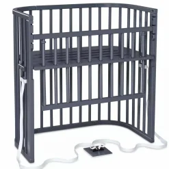 Babybay Boxspring Comfort Plus Schiefergrau