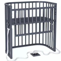 Babybay Boxspring Comfort Plus Schiefergrau