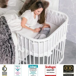 babybay Boxspring XXL weiß