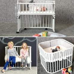 babybay Boxspring XXL weiß