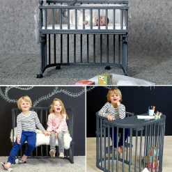 Babybay Maxi Comfort Plus Schiefergrau