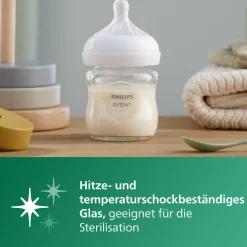 Babyflasche Glas Natural Response Gr.2 120ml SCY930/01