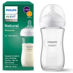 Babyflasche Glas Natural Response Gr.3 240ml SCY933/01