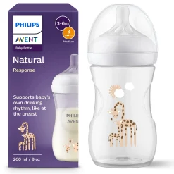 Babyflasche Natural Response Gr.3 260ml Giraffe SCY903/66