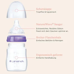 Babyflasche NaturalWave Größe S