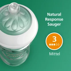 Babyflaschen Glas Natural Response Gr.3 260ml SCY933/02