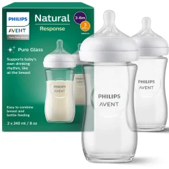 Babyflaschen Glas Natural Response Gr.3 260ml SCY933/02