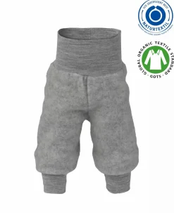 Baby-Hose Hellgrau Melange
