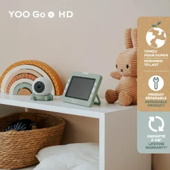 Babyphone mit Kamera YOO GO + HD und Zusatzkamera YOO GO + HD